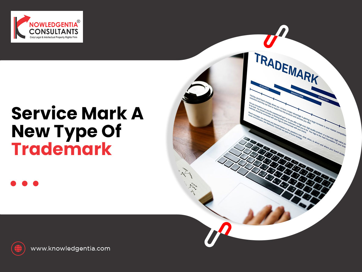 SERVICE MARK A NEW TYPE OF TRADEMARK